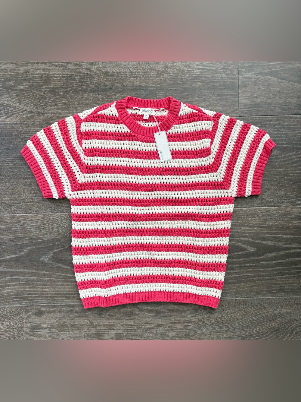 Johnnie-O Aubrey Sweater Rouge Red - Size Medium NEW!